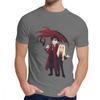 Streetwear Hellsing And Alucard Cartoon Style Tee Shirt For Men Crazy Great T Shirt O Neck
