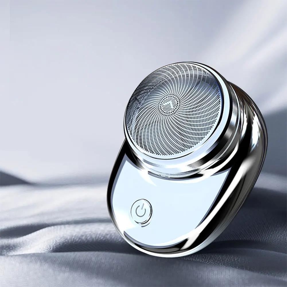 Portable Electric Shaver USB Rechargeable Mini Shave Electric Razor Pocket Shaver Waterproof Shaver Gift for Father Husband