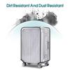 Travel Transparent Luggage Cover Waterproof And Dustproof Pvc Wear Resistant Fits 20-30 Inch Suitcases