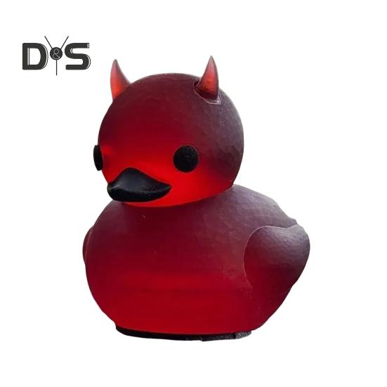 

Демон Утка Приборной Панели Автомобиля Фигурка Маленькая Красная Утка Статуя Смола Животное Скульптура Настольное Украшение Орнамент Подарок на Хэллоуин красный