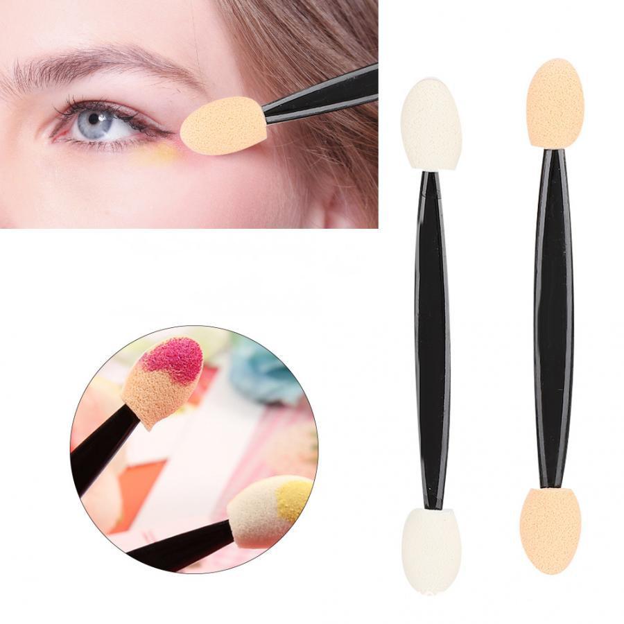1/5/10/30 Uds cepillos para polvo de uñas esponja aplicador de doble cara espejo pigmento cromado fácil esponja herramienta de maquillaje cosmético