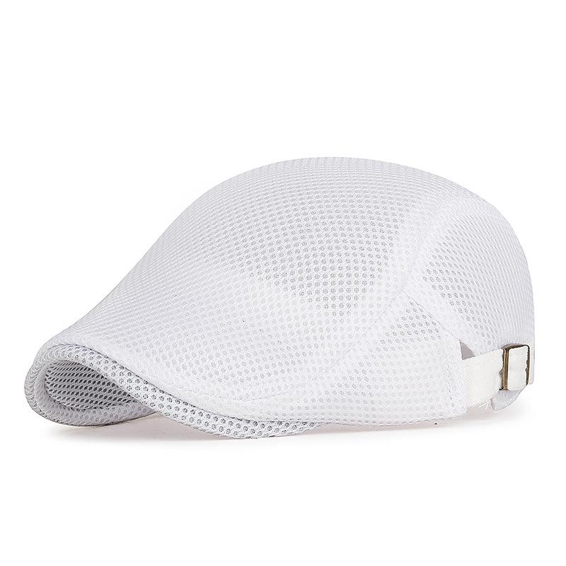 Cool Breathable Outdoor Mesh Baseball Cap, Unisex Sun Protection Ivy Beret