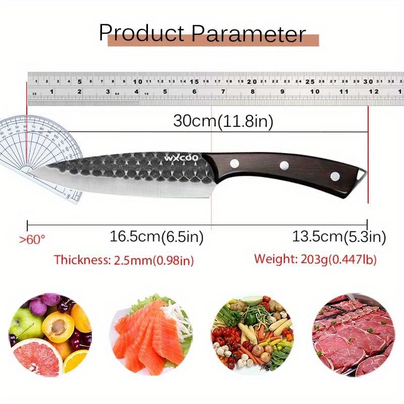 Professionelles Kochmesser Edelstahl Santoku Allzweckmesser Scharfes Sashimi-Messer Küchenutensilien-Sets Mehrzweckmesser