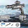 Electric Water Gun Automatic Squirt Toy Powerful Water Blaster Pistols Summer Outdoor Pool Spray Water Fights Gun for Adults