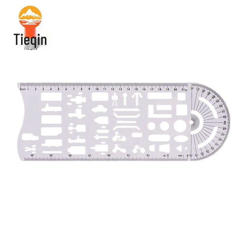 Traffic Accident Scene Drafting Ruler