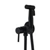 WEZER EKO9B-01-BLACK Flush-mounted Bidet Faucet with Bidette Handset