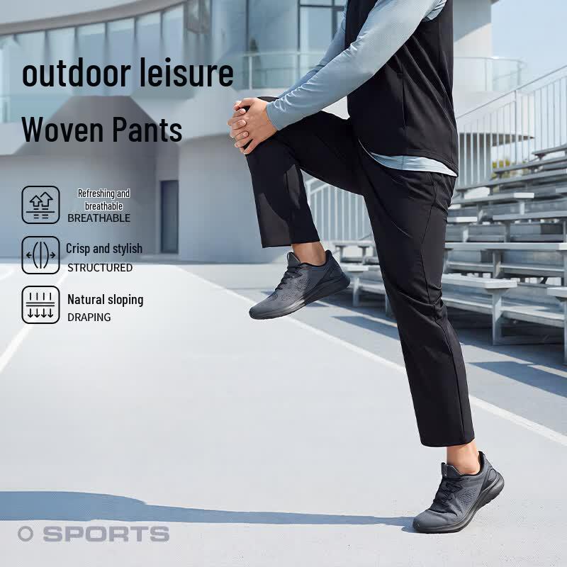 Warrior Men's Outdoor Casual Straight-Leg Woven Pants