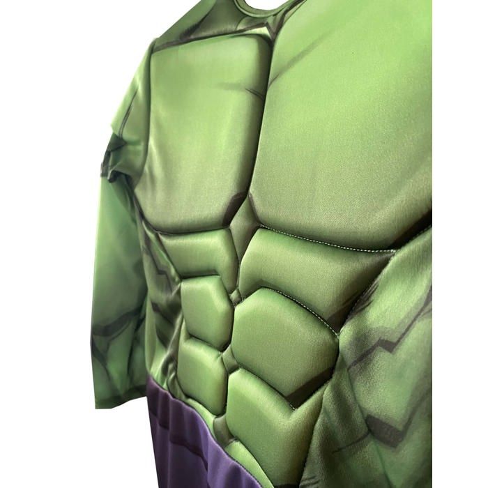 DÉGUISEMENT LUXE HULK REMBOURRÉ GARÇON 5/6 ANS Vert, Anis, Menthe, Eau