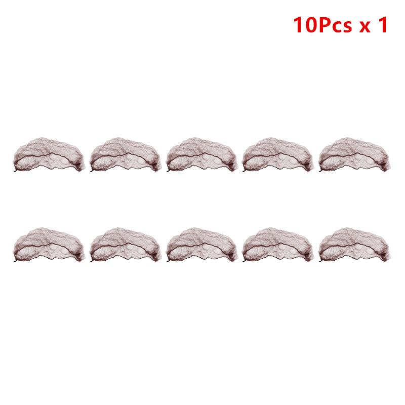 10-100Pcs Elastic Nylon Hairnet Hair Nets For Wigs Weave Invisible Hair Soft Lines Dancing Hairnet for Bun Hair Styling Tools