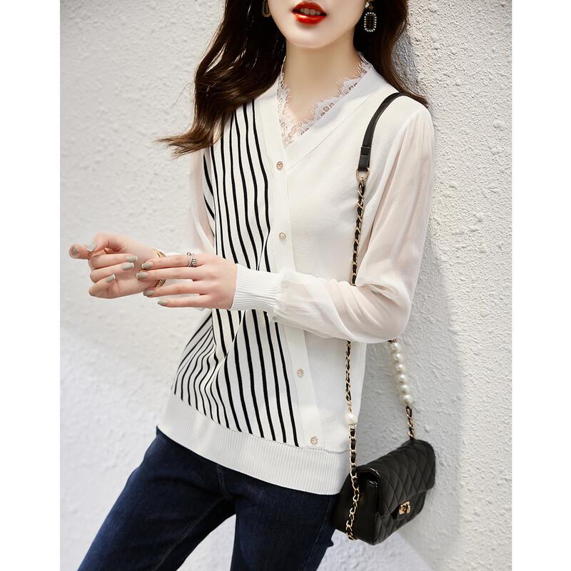 Firstview Women's Urban Casual Long Sleeve Knit Sweater F21C10827