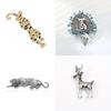 Animal Brooch Pin With Electroplated Alloy For Fashion Accessory And Wardrobe Decor