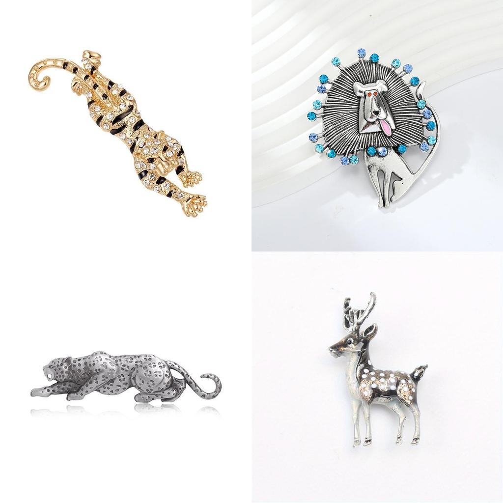 Animal Brooch Pin With Electroplated Alloy For Fashion Accessory And Wardrobe Decor