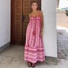 Spring Summer Autumn Fashion Sexy Strap Tassel Lace Up Long Dress Crochet Stitch Knitted Midi Dress Casual Women