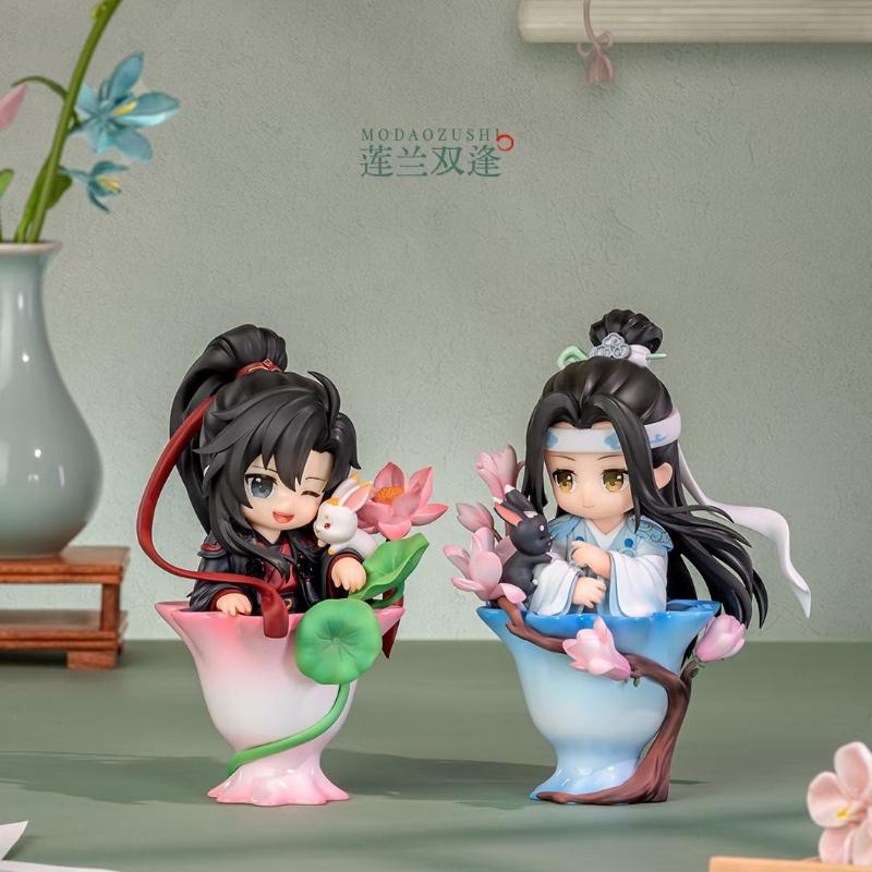 In stock  Porcelain Flower Rhyme Series Blind Box - Cute Anime Character Collection Toy Wei Wu Xian Lan Gift For Fans