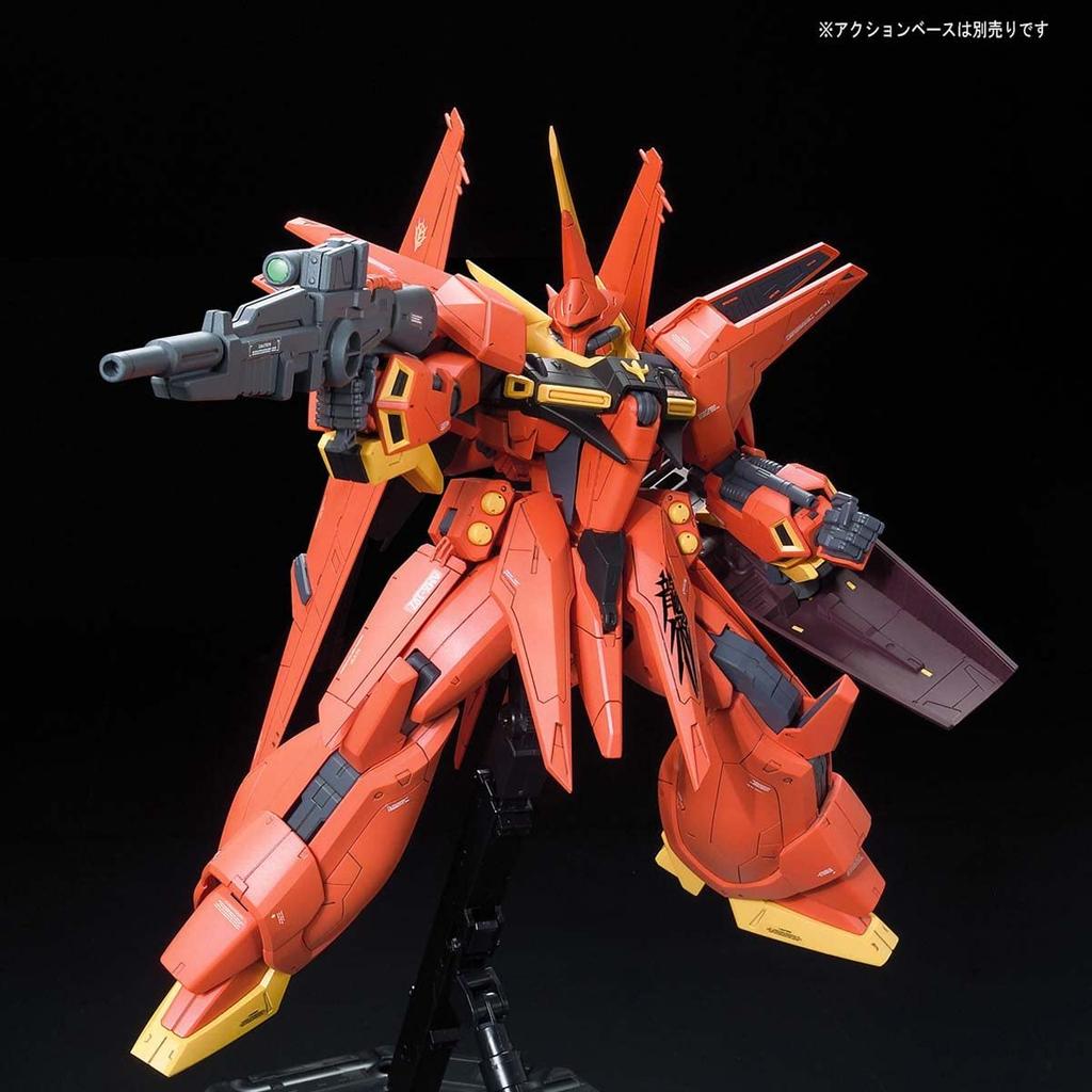 BANDAI SPIRITS Mobile Suit Gundam ZZ Bau Scale Plastic Model Kit RE/100 1/100 Pre-Colored