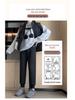 Plus Size Women's Thick Velvet Fleece Sweatpants - Winter Warm, Casual Sports Pants (Up to 200 Jin)
