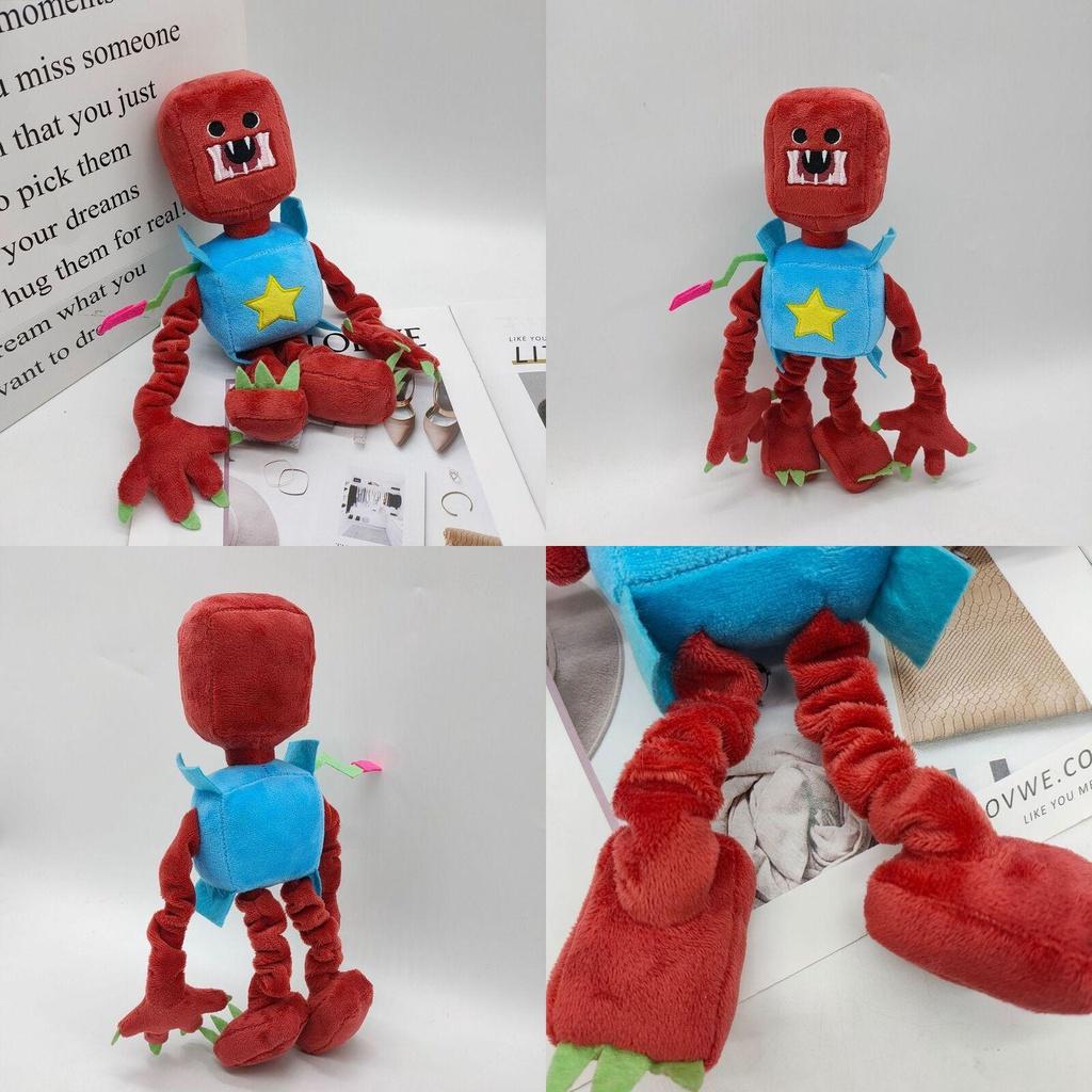 Get Poppy Playtime 3 Boxy Boo Plush Toys Stuffed Animal Doll Kids Xmas Birthday Gift