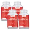 Curcumin capsules with zinc and saffron extract; supports mood regulation and boosts daily vitality; suitable for adults.