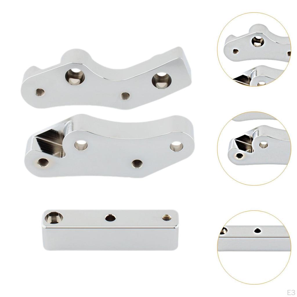 1620-2432 Floorboard Relocators Easily Install Easy To Use Sturdy Aluminum Alloy Motorcycle Parts