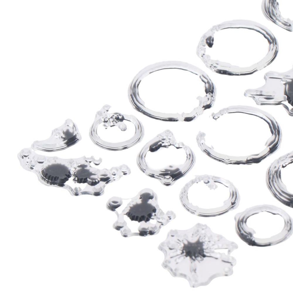 Silicone Stamps Transparent Coffee Stains Stamps Iod Stamps Silicone Stamps for DIY