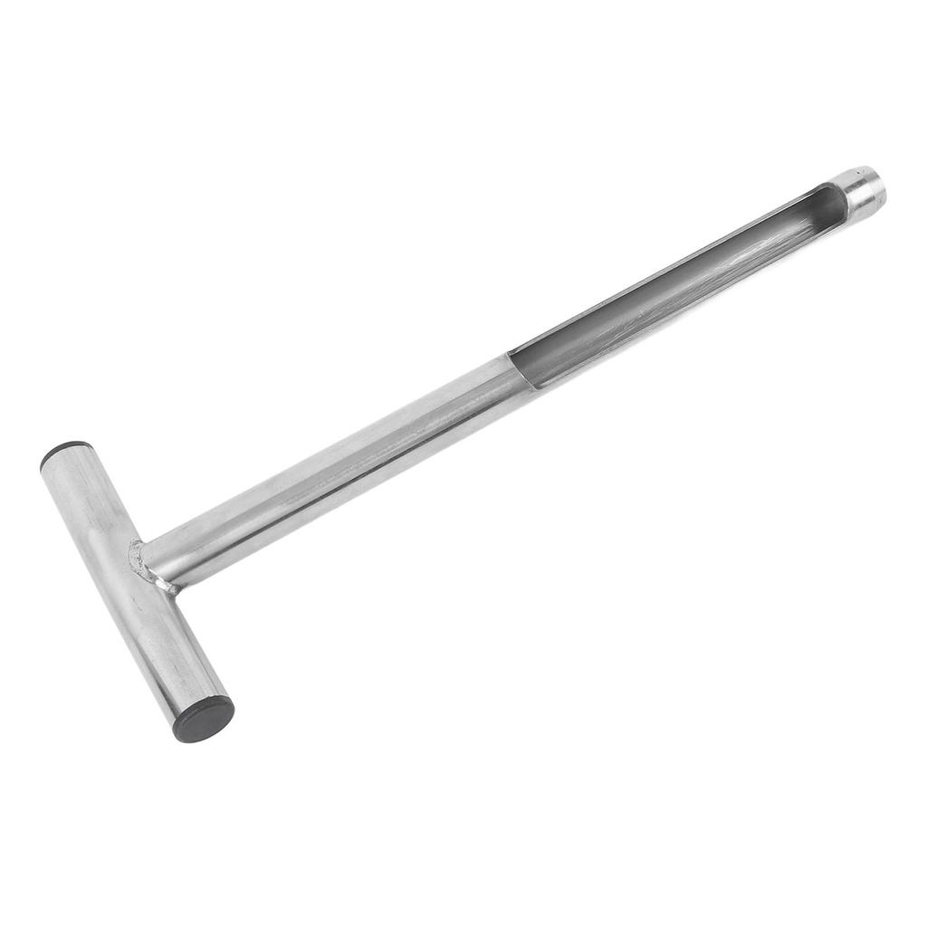 Soil Sampler with 2 Sampling Bags Reusable Stainless Steel T Handle Soil Probe for Plant Care