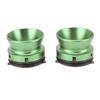 1 Pair NAB Hub Adapters Aluminum Alloy 1Celsius4 10 Inch Opener Nab Adapters Professional   Loading Device with Lock for Reel To Reel Tape Rec