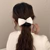 A Tall and Elegant Bow Tie, Hair Band, Headwear, High Elastic Hair Tie, and A Hair Tie At The Back of The Head