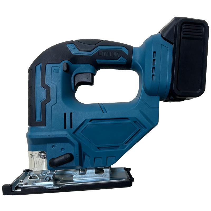 Makita-Style Rechargeable Handheld Woodworking Scroll Saw with Lithium Battery