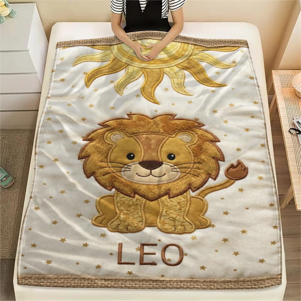 

1Pc Cute Animals Print Flannel Blanket, High quality Comfortable for All Seasons, Home Decor, Warmth and Comfort, Perfect for Christmas Gifts W135 80cm x 120cm