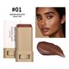 Skin Tint Stick Waterproof Nourishing Solid Tinted Serum Foundation Skin Tint Balm Face Tinted Face Contour Stick Makeup