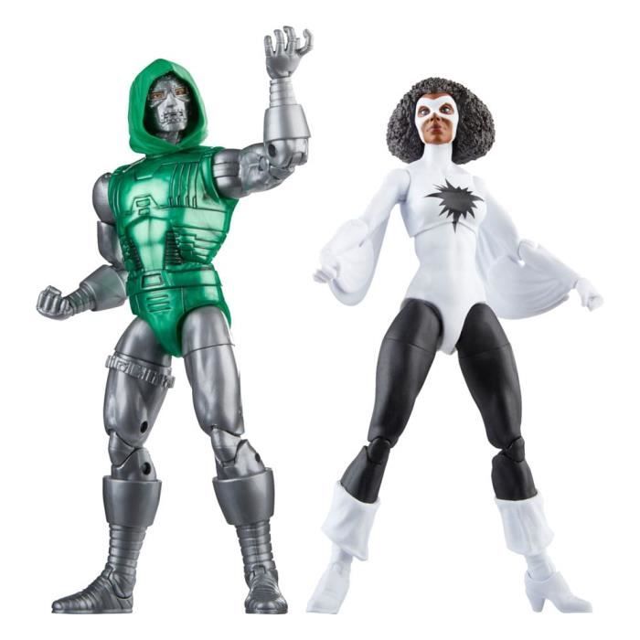 Figurine - HASBRO - Marvel Legends Avengers 60e anniversaire - Captain Marvel - Doctor Doom