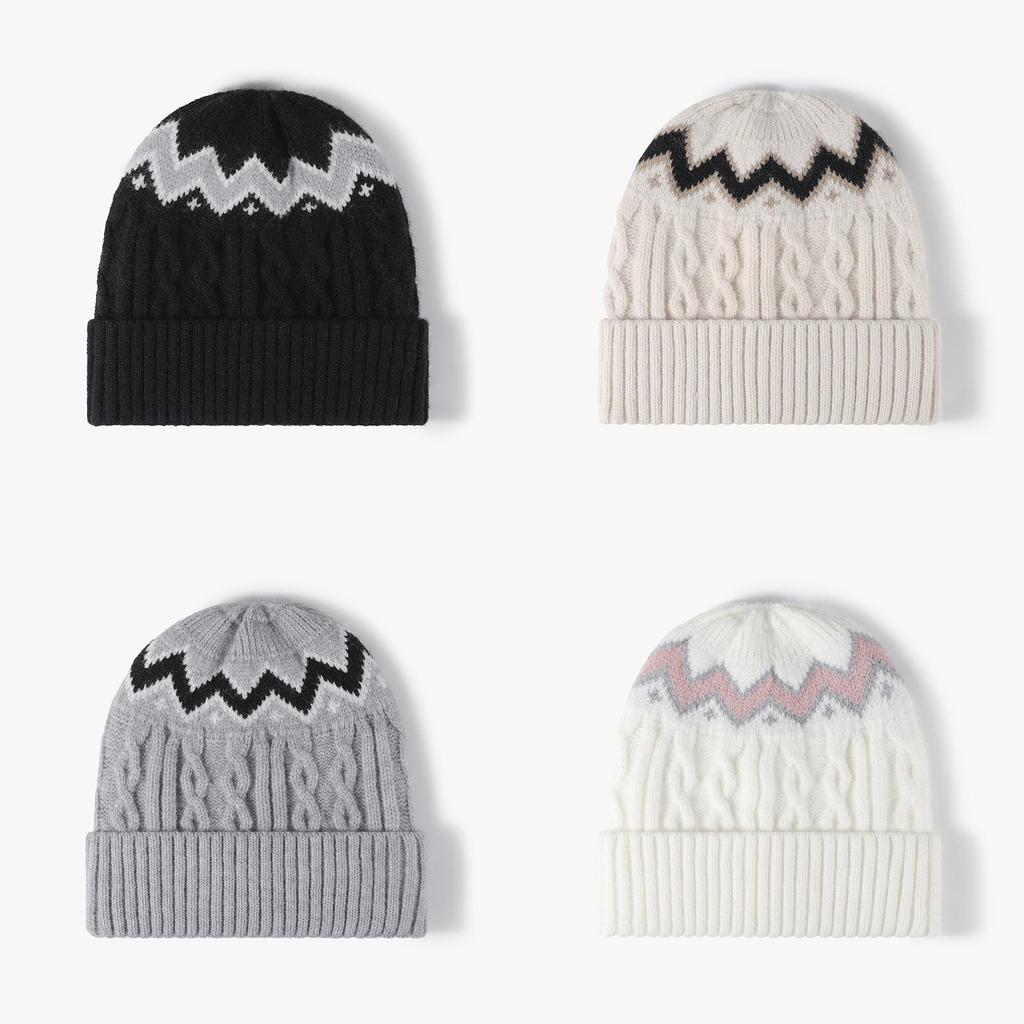 Knit Beanie Hat For Men And Women With Fleece Lining Winter Warmth For Outdoor Activities