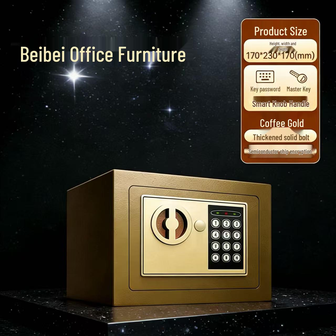 Child s Electronic Password Safe: Wall-Mounted Money and Storage Box