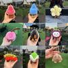Creative Fun Fruit Plush Doll Home Bedroom Companion Ornaments Cute Doll Pendant Keychain Backpack Decoration Birthday Gift
