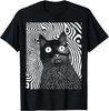 Trippy Cat | Pastel Goth Gothic Grunge Alt Punk Weirdcore T-Shirt