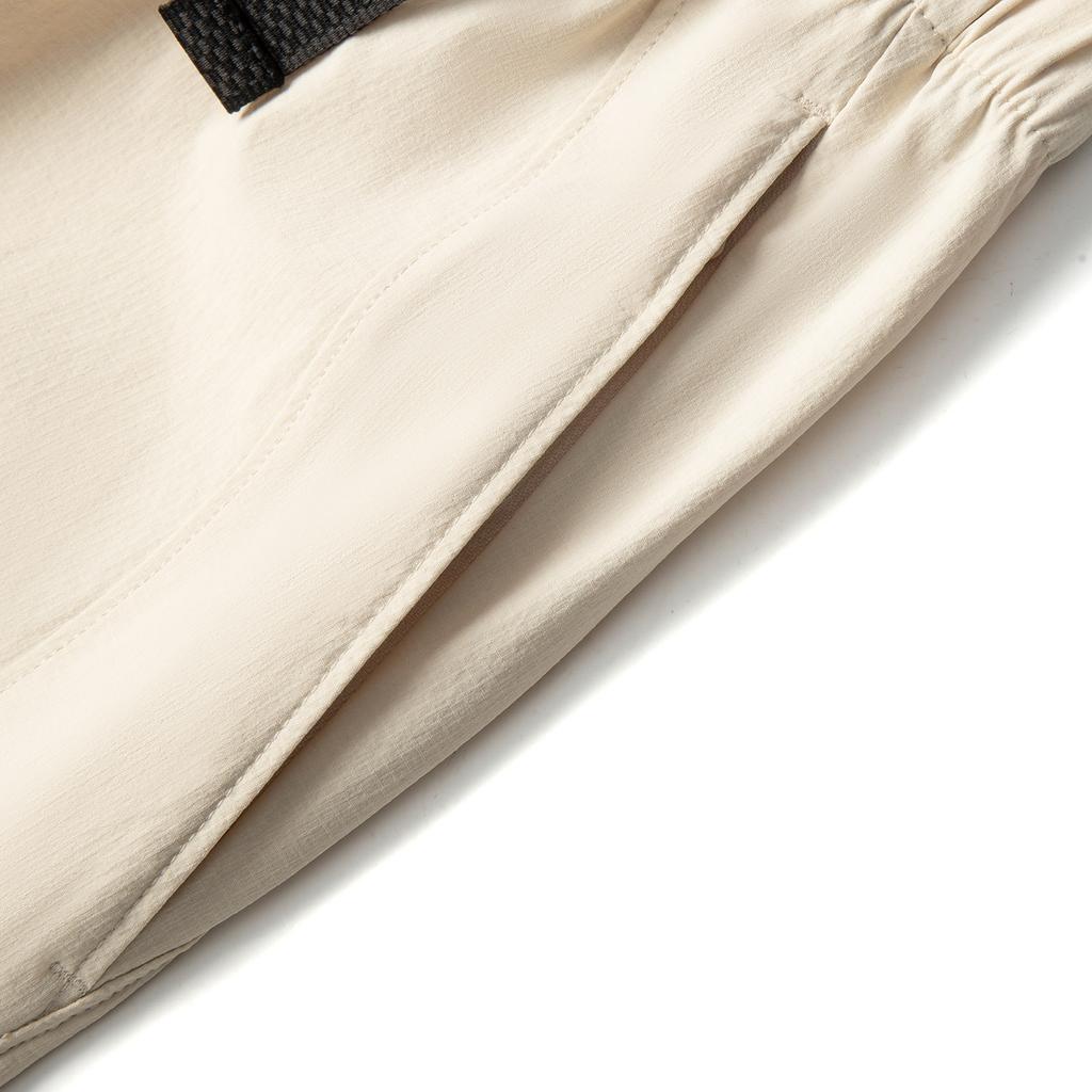 Li Ning Sports Trend Series Solid Color Versatile Simple Comfortable Casual Pants Men Bottoms Sand-Khaki AKXV303-2