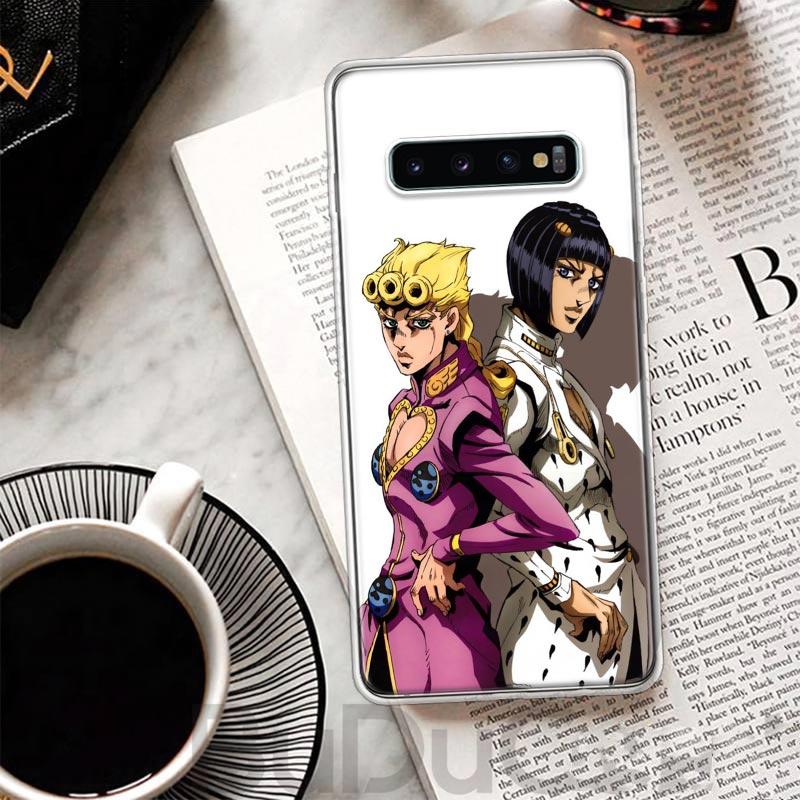 JoJo Adventure Giorno Giovanna Cover For Samsung Galaxy S8 S9 Plus S10 Lite Note 8 9 10 Pro 20 Ultra S7 Edge M11 M21 M32 M51 Pri