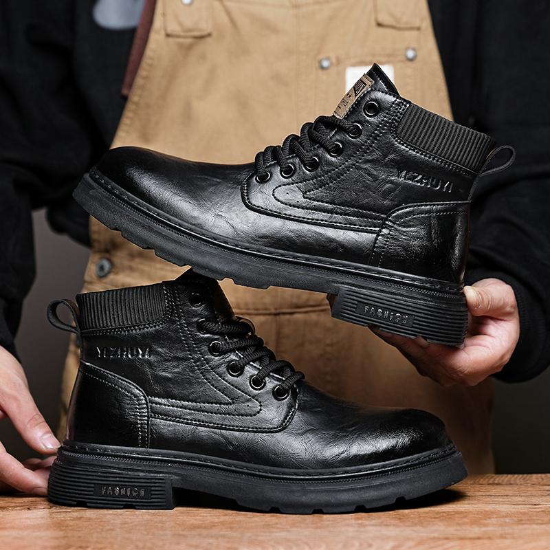 

Кожаная обувь Повседневная деловая обувь для мужчин Платье Tenis De Hombre Мокасины Мокасин Tenis Caballero Дизайнерские кроссовки 44 чёрный