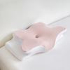 2026 New Solid Color Special-shaped Horn Pillow, Butterfly Pillow Memory Cotton Slow Rebound Neck Protection Sleep Pillow