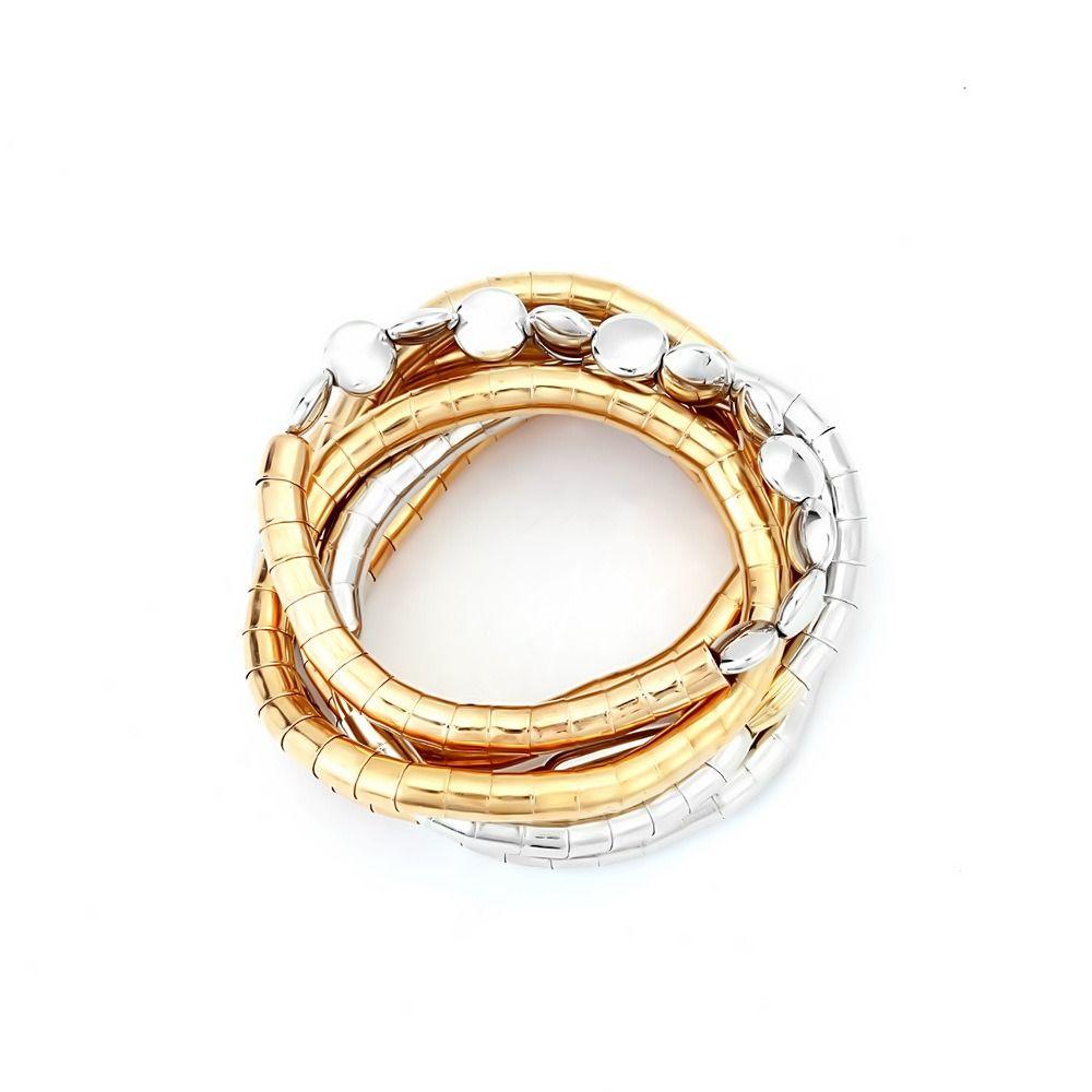 Stackable Multi Layer Choker Layered Woven Bangle Fashion Bohemian Collarbone Chain Gift