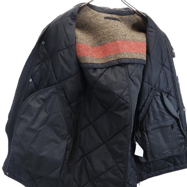 SEMPACH Quilting Nylon Coat S Black Men's Used