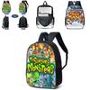 Mein Singender Monster Thema Rucksack Für Kinder 300g Gewicht