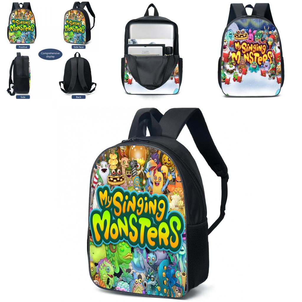 Mein Singender Monster Thema Rucksack Für Kinder 300g Gewicht