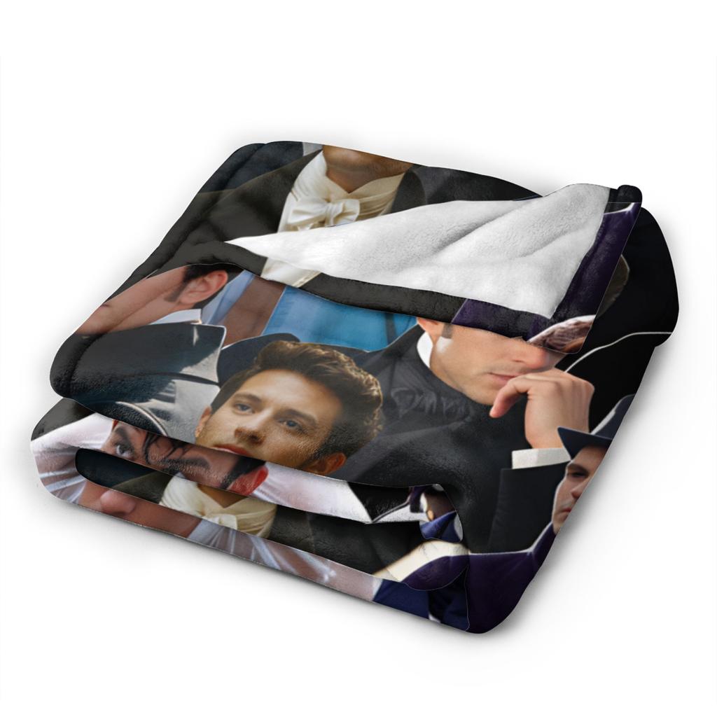 Jonathan Bailey Blanket  Warm Funny Plush Bedding Throws For Child Outdoor Flannel Bedspread Bed Cover