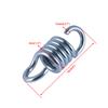 Swing Springs Heavy Duty,4inch,1 and 2pcs Silver 1pcs Black Heavy Duty Spring Hammock Chair Spring Porch Swing Spring Hooks