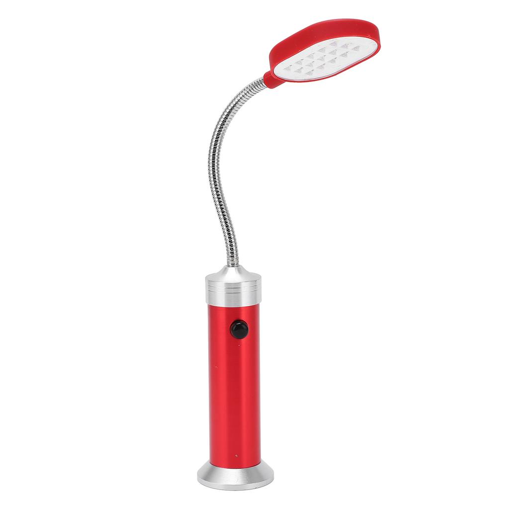 Magnetic Work Light Soft Hose High Brightness LED Magnetic Lamp for Outdoor Work Night Fishing Red