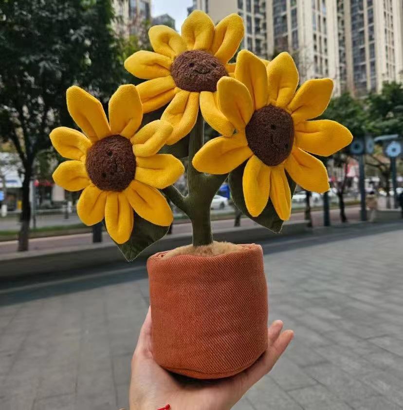 Jc Plüsch Topfpflanze Dekoration Spielzeug Sonnenblume Gänseblümchen Tropfen Stofftier Plüsch Bequeme Puppe Haushaltsdekoration Trendiges Spielzeug Jc Plüsch Geschenk