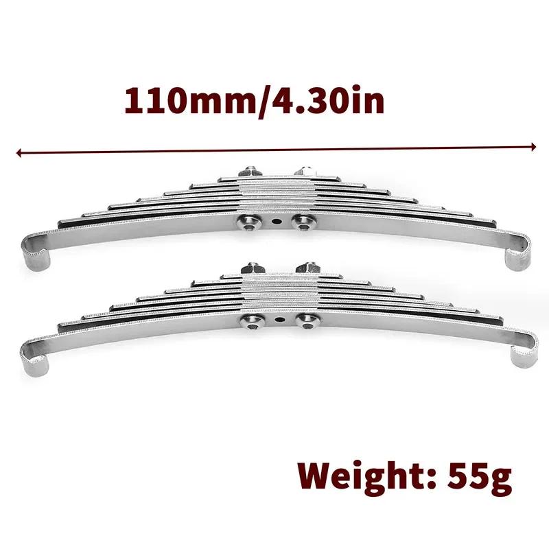 RC Truck LESU Metal Frame Side Suspension M2 Leaf Spring Plate Spring for 1/14 Tamiya SCANIA 770S VOLVO FH16XL MAN TGX Car