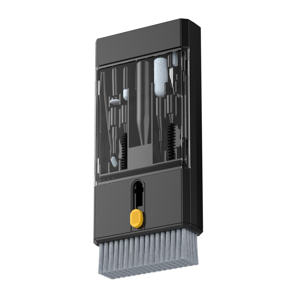 QS22 Multifunktionale Reinigungsset: 22-in-1 Leder-Schwamm & Büro-Handgelenkauflage für Tastatur