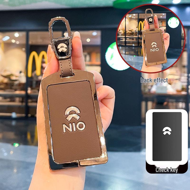 Nio Smart Card Schlüsseletui mit Metallschnalle für ET7, ES6, ES8